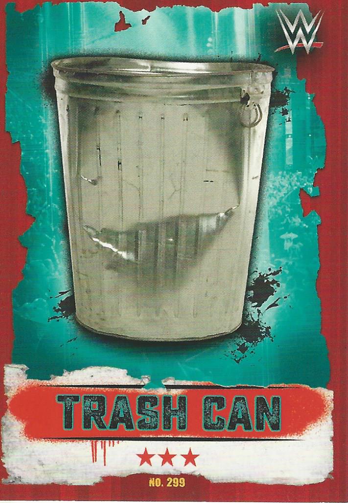 WWE Topps Slam Attax Takeover 2016 Trash Can #299