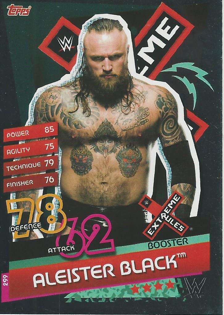 WWE Topps Slam Attax Reloaded 2020 Aleister Black #299