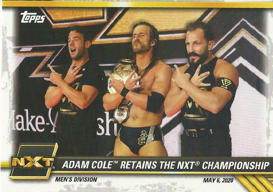 WWE Topps NXT 2021 Adam Cole Kyle O'Reilly Bobby Fish #22