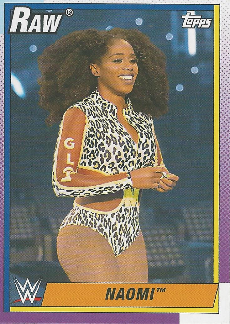 WWE Topps Heritage 2021 Naomi #29
