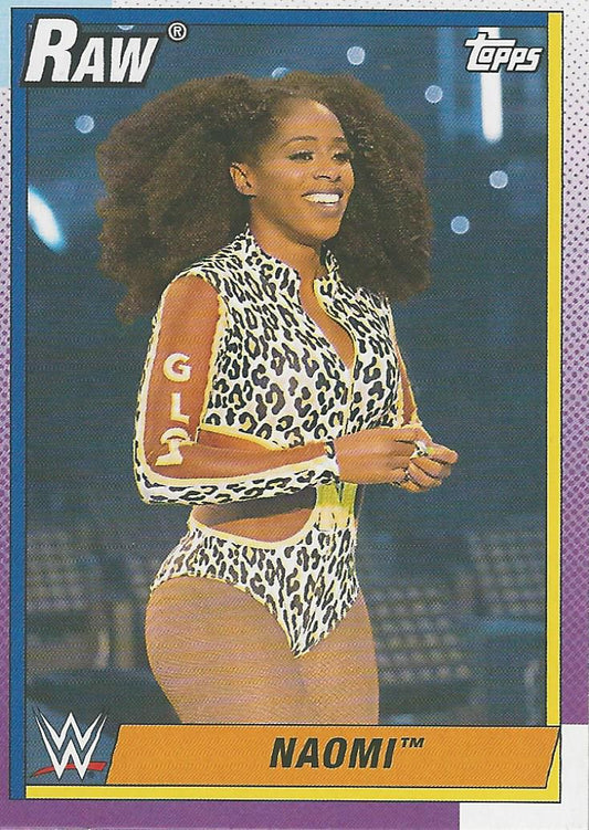 WWE Topps Heritage 2021 Naomi #29