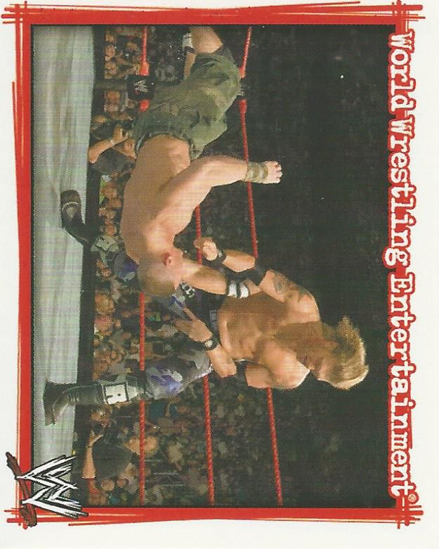 WWE Topps Superstars Uncovered 2007 Sticker Edge #29