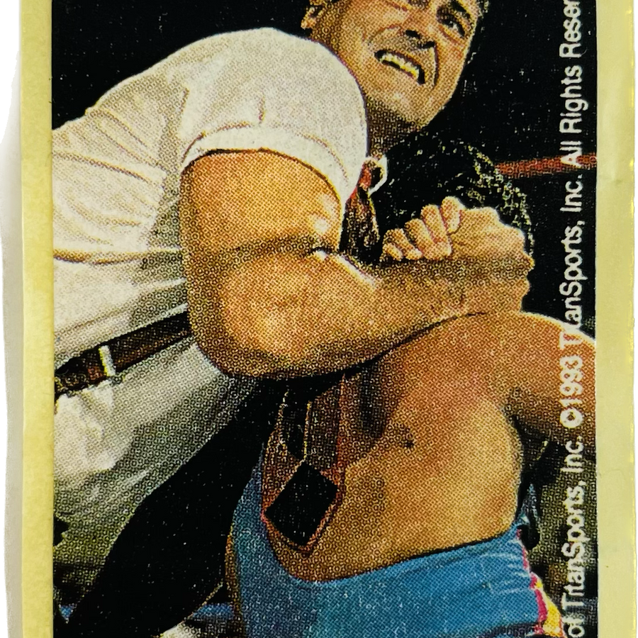 WWF Dunkin Bubble Gum Stickers (1993) No. 29 IRS PW Catalog