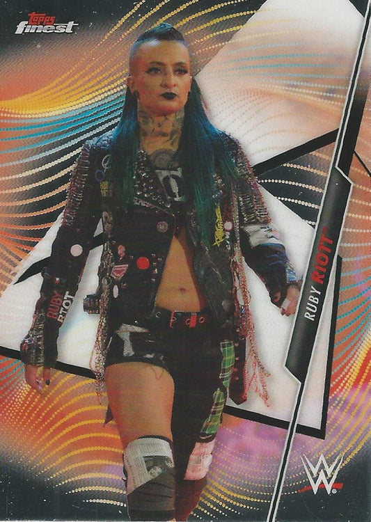 WWE Topps Finest 2020 Ruby Riott #29