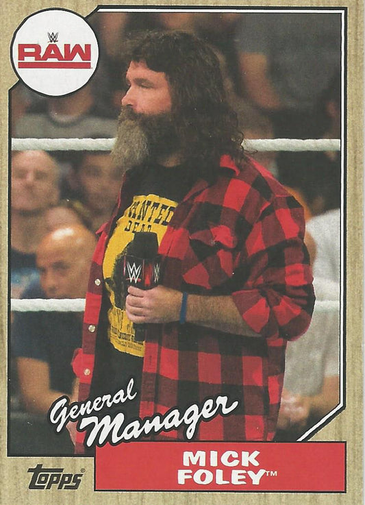 WWE Topps Heritage 2017 Mick Foley #29