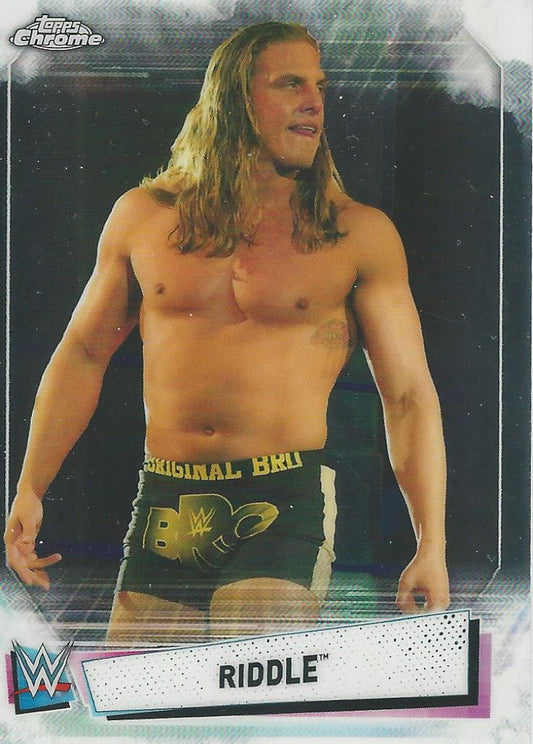 WWE Topps Chrome 2021 Riddle #29