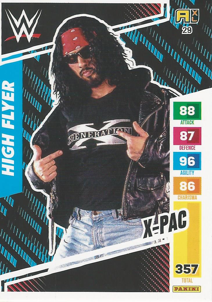 WWE Panini XL Adrenalyn 2024 X-Pac #29