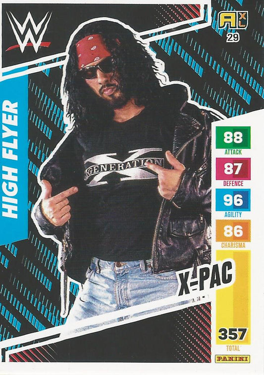 WWE Panini XL Adrenalyn 2024 X-Pac #29
