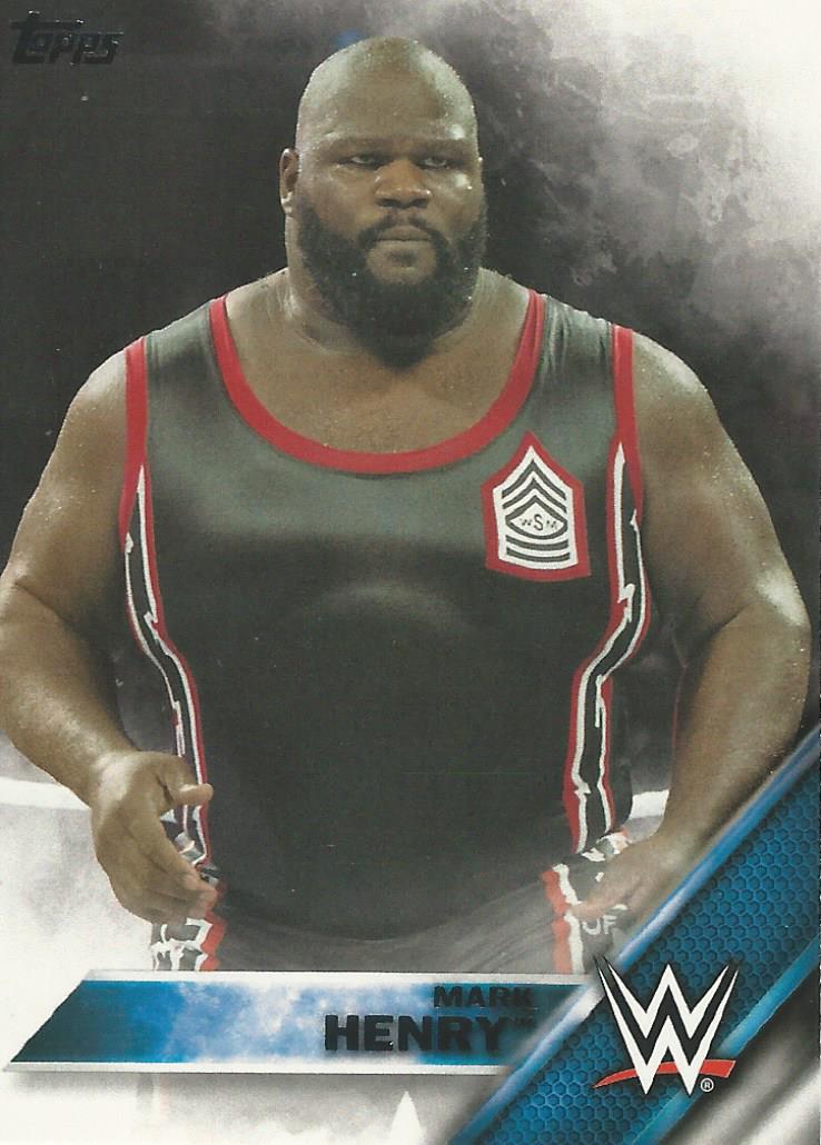WWE Topps 2016 Mark Henry #29