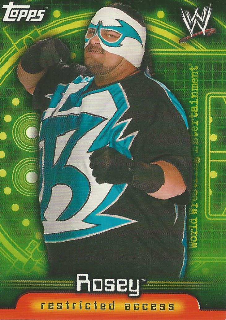 WWE Topps Insider 2006 Rosey #29