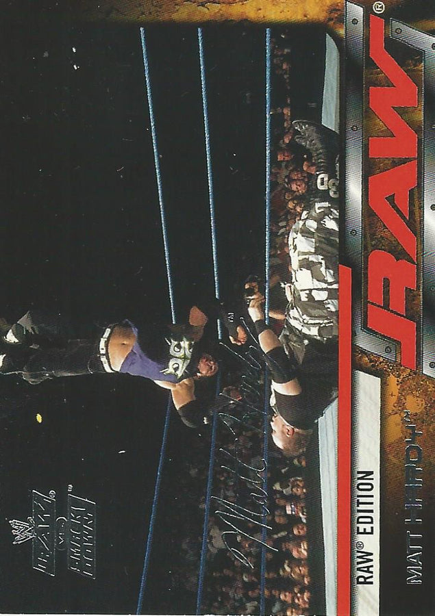 WWE Fleer Raw vs Smackdown 2002 Matt Hardy #29