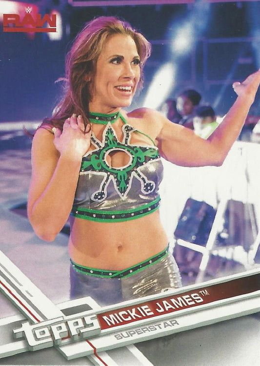 WWE Topps Then Now Forever 2017 Mickie James #129