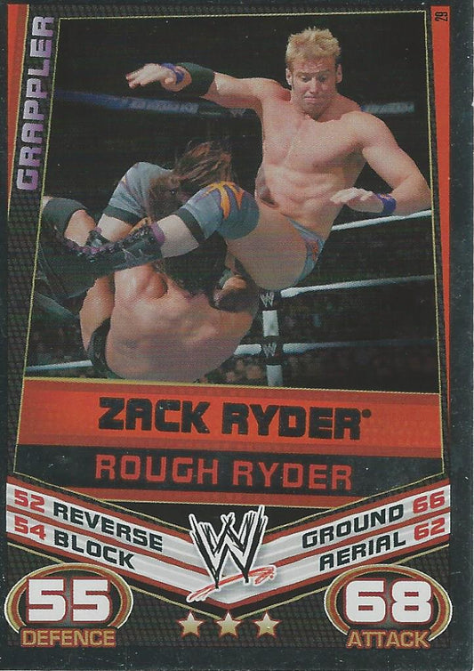 WWE Topps Slam Attax Rebellion 2012 Zack Ryder #29