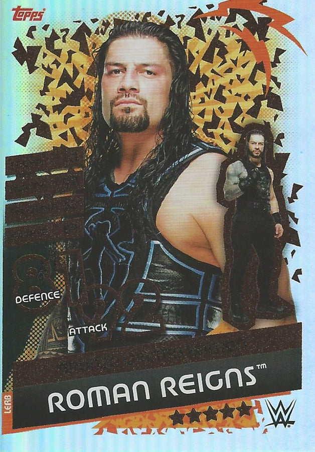 WWE Topps Slam Attax Reloaded 2020 Roman Reigns LERB trading card PW Catalog