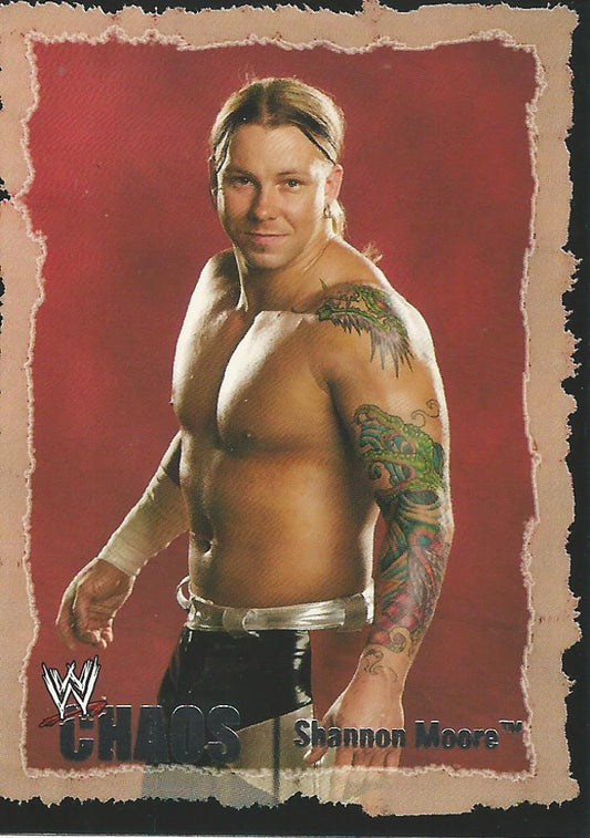 WWE Fleer Chaos 2004 Shannon Moore #29