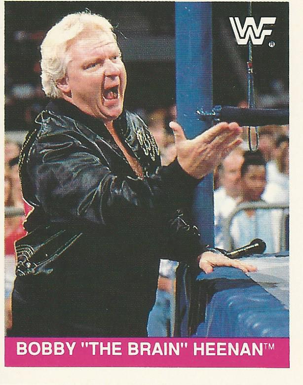 WWF Merlin Sticker Collection 1990 Bobby Heenan #29