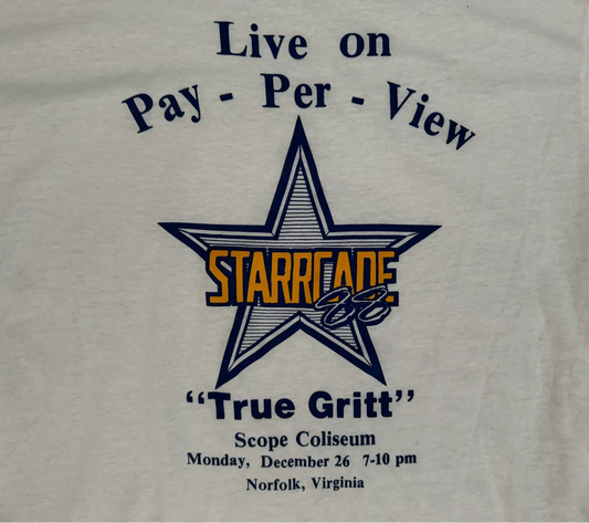 1988 NWA Starrcade “True Gritt” T-Shirt Pwcatalog