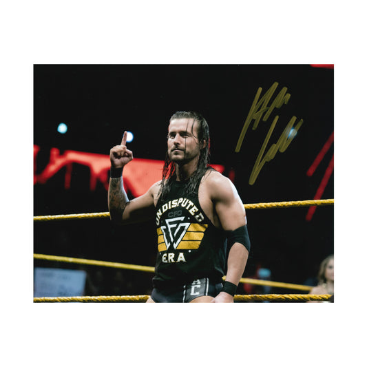 Adam Cole 8 x 10 Autographed Photo PW Catalog