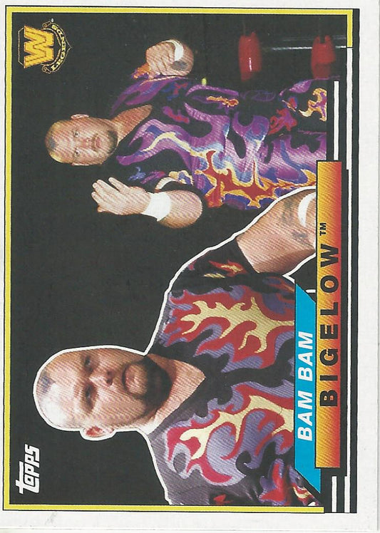 WWE Topps Heritage 2018 Bam Bam Bigelow BL-3 trading card PW Catalog
