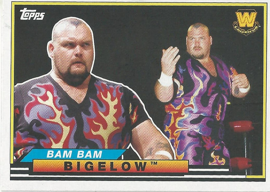 WWE Topps Heritage 2018 Bam Bam Bigelow BL-3