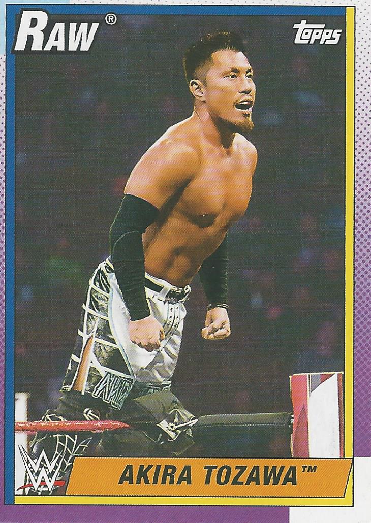 WWE Topps Heritage 2021 Akira Tozawa #2