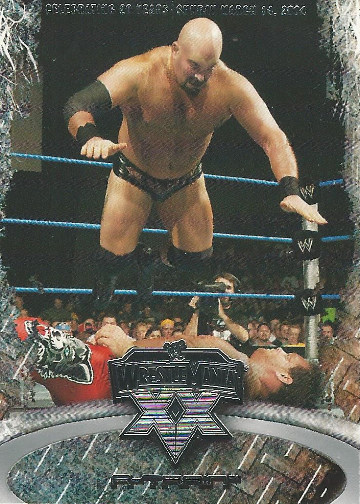 WWE Fleer Wrestlemania XX 2004 A-Train #2