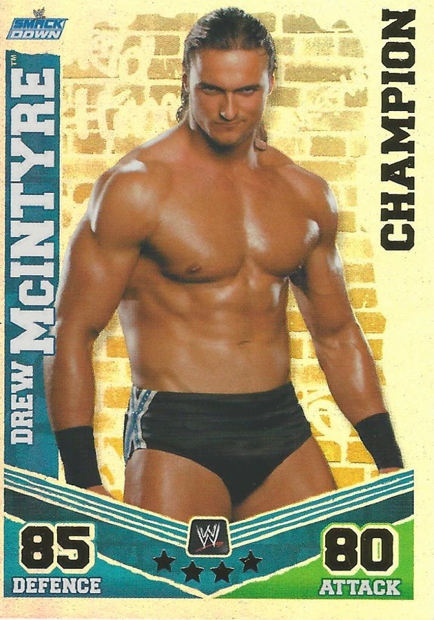 WWE Topps Slam Attax Mayhem 2010 Drew McIntyre #2