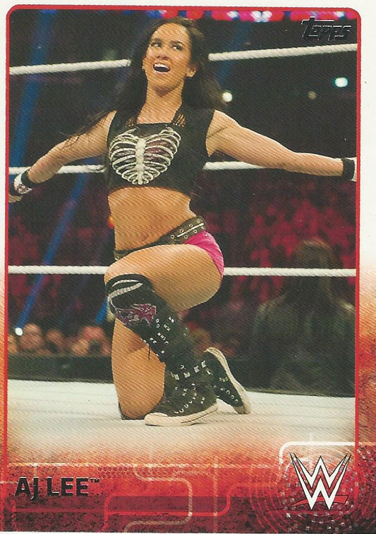 WWE Topps 2015 AJ Lee #2