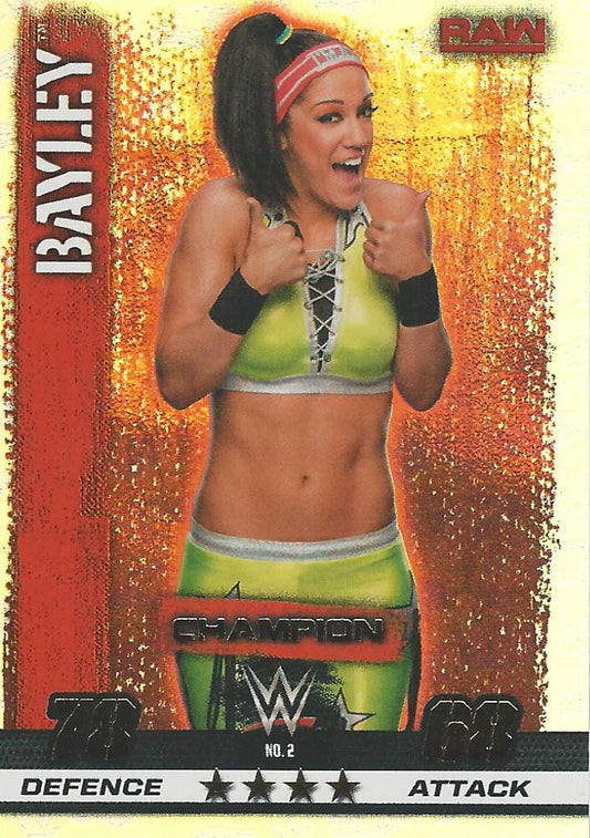WWE Topps Slam Attax 10th Edition 2017 Champion Bayley #2