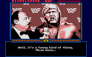 WWF MicroLeague Wrestling [Atari ST] PWcatalog