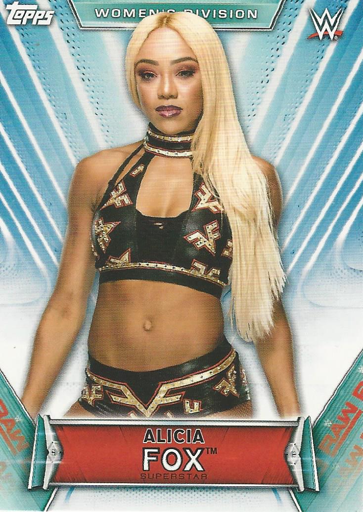 WWE Topps Women Division 2019 Alicia Fox #2