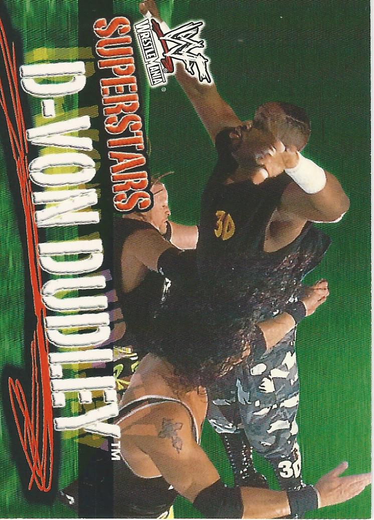 WWF Fleer Wrestlemania 2001 D-Von Dudley #2
