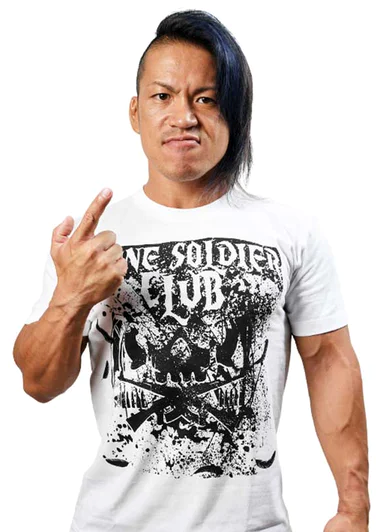 Taiji Ishimori - "BONE SOLDIER CLUB" 2022/white x black T-Shirt PW Catalog