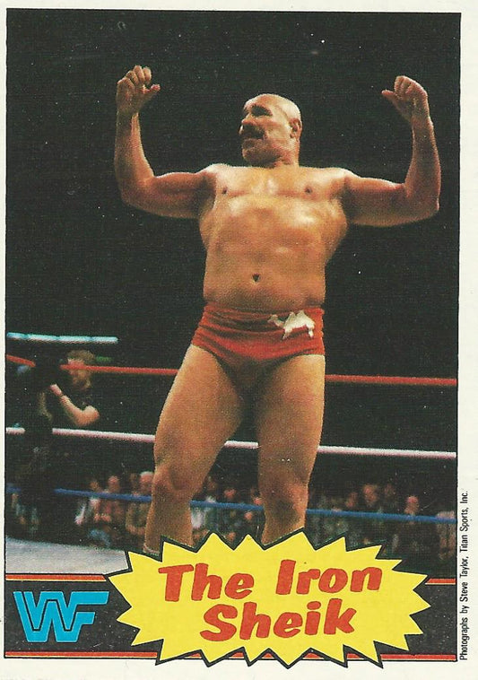 WWF Topps Wrestling Cards 1985 The Iron Sheik No.2 PWcatalog
