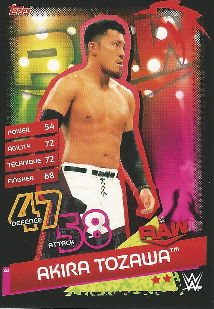 WWE Topps Slam Attax Reloaded 2020 Akira Tozawa #2