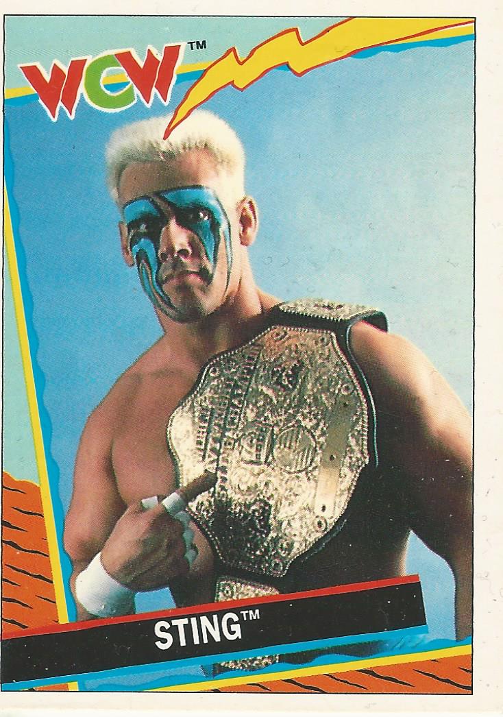 WCW Topps 1992 Sting #2