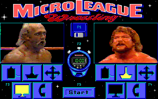 WWF MicroLeague Wrestling [Amiga] PWcatalog