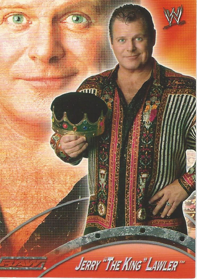 WWE Topps Apocalypse 2004 Jerry Lawler R2 trading card PW Catalog