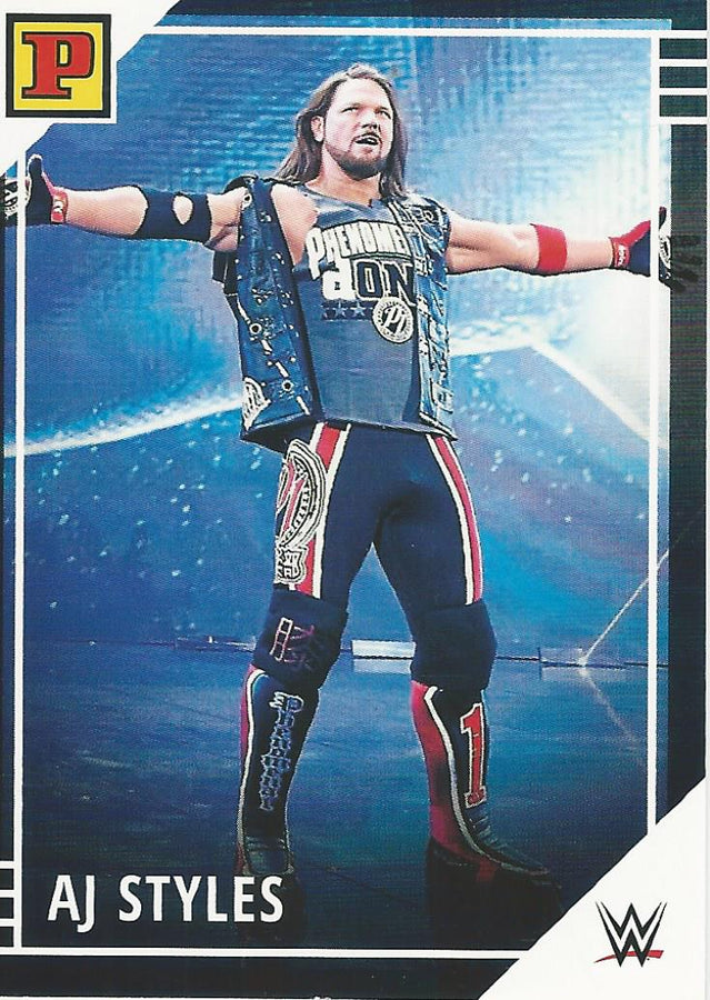 WWE Panini Debut Edition 2022 AJ Styles #2