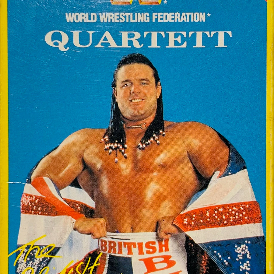 WWF Quartett Card Game 1992 Davey Boy Smith Pwcatalog