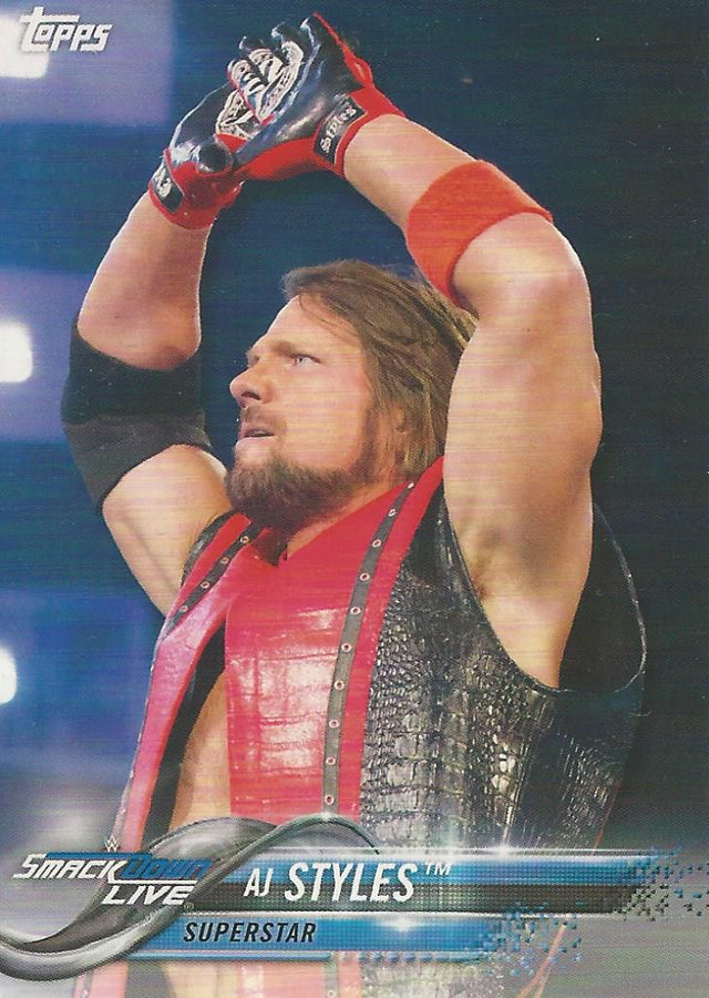 WWE Topps 2018 AJ Styles #2