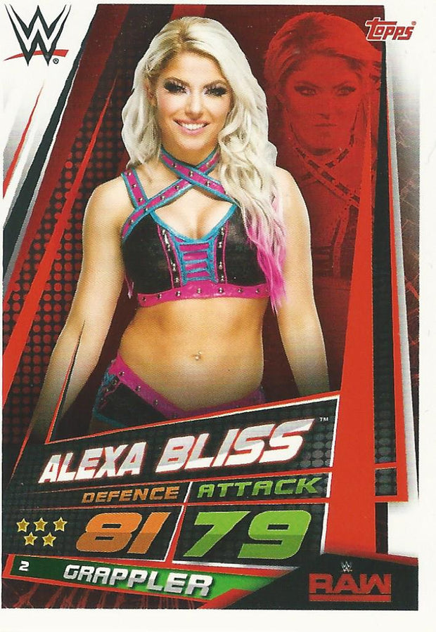 WWE Topps Slam Attax Universe 2019 Alexa Bliss #2