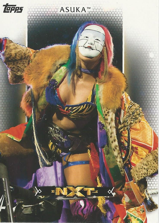 WWE Topps Women Division 2017 Asuka R2 trading card PW Catalog
