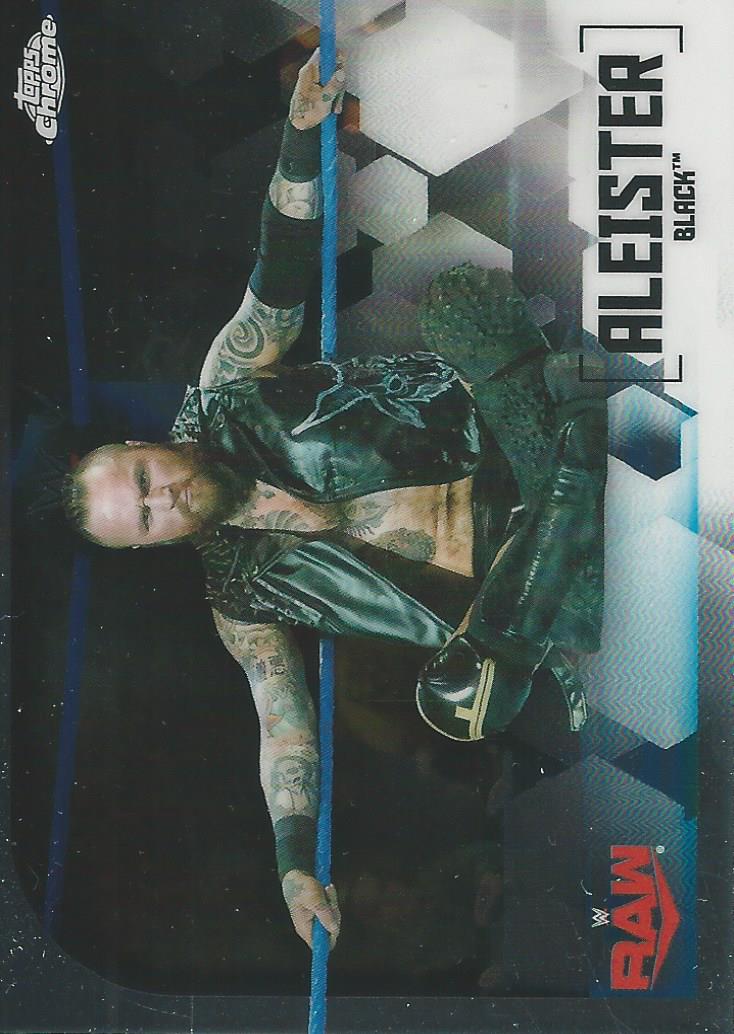 WWE Topps Chrome 2020 Aleister Black #2