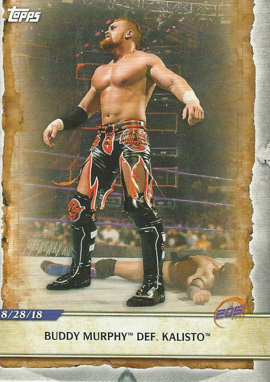 WWE Topps Road to Wrestlemania 2020 Buddy Murphy #2