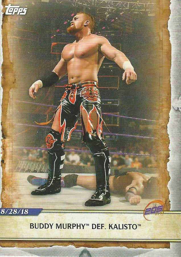 WWE Topps Road to Wrestlemania 2020 Buddy Murphy #2