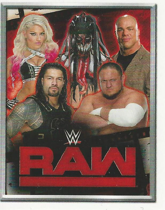WWE Topps 2018 Stickers Raw Roster #2
