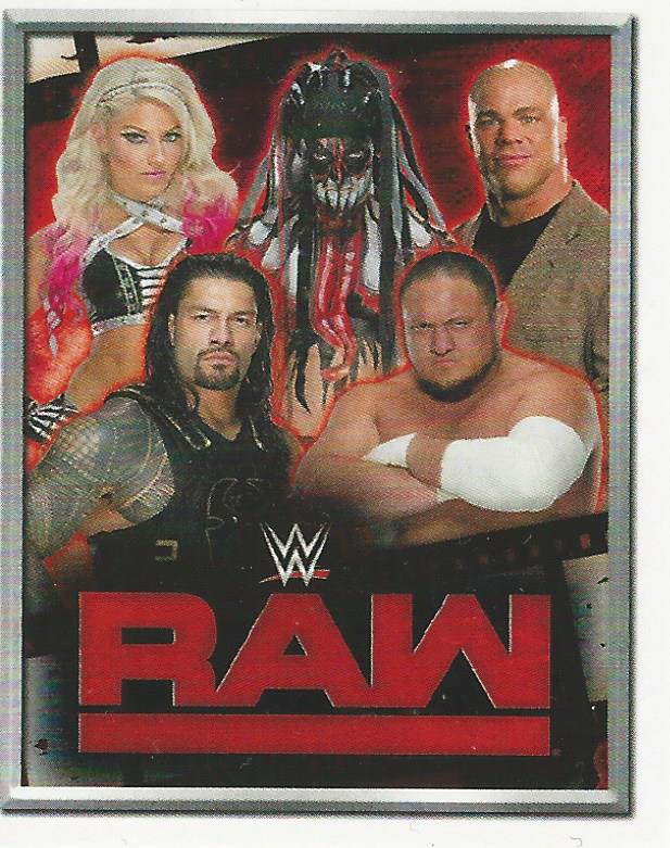 WWE Topps 2018 Stickers Raw Roster #2