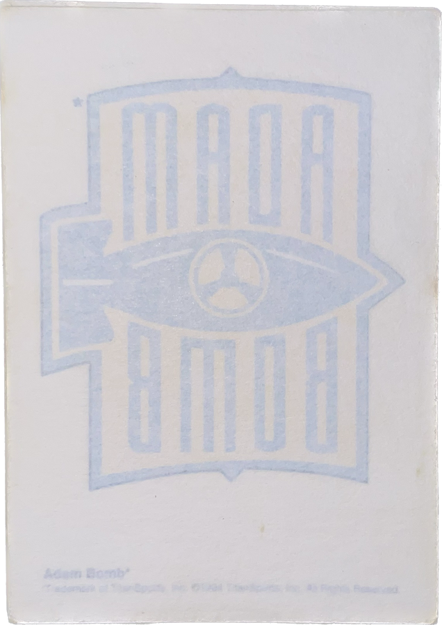 WWF Tattoos 1994 Adam Bomb Logo from Germany