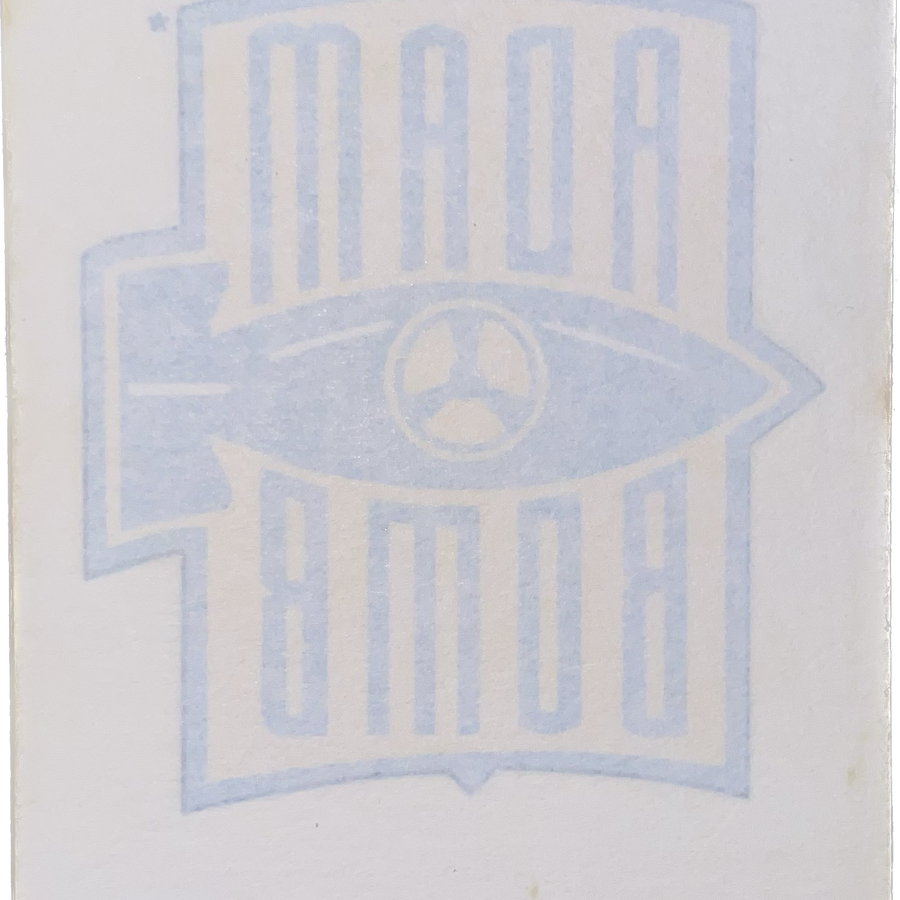 WWF Tattoos 1994 Adam Bomb Logo from Germany Pwcatalog